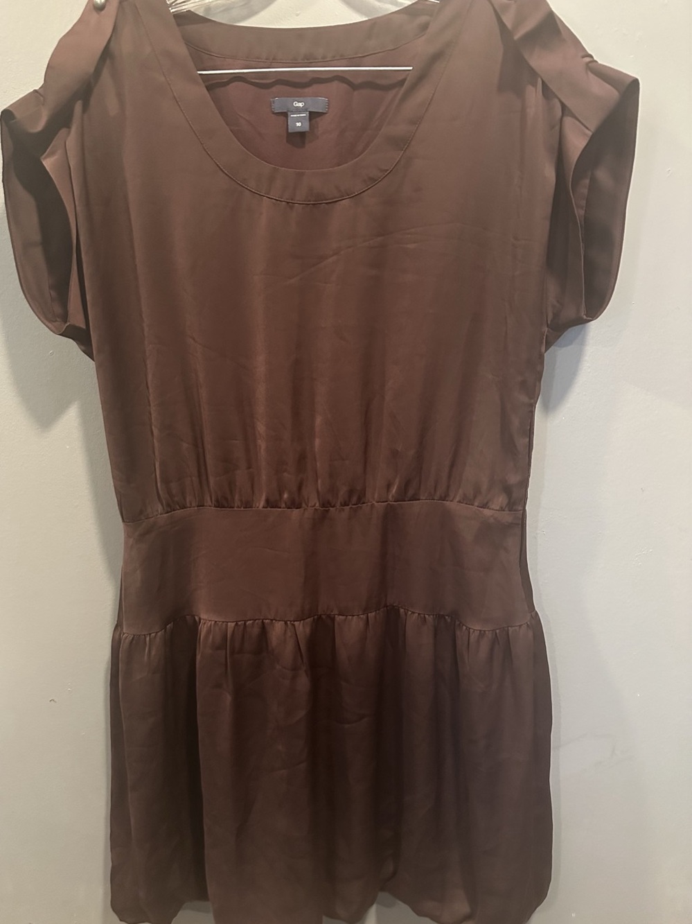Gap Mini Dress in burgundy Size 10 Like New